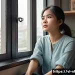 Home 22 좌절 감정의 생리적 반응 이해하기 - A realistic and detailed illustration of a young Vietnamese adult woman sitting alone in a modern Ha...